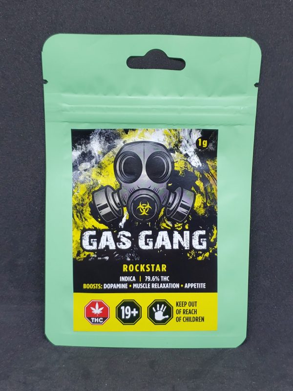 Buy Gas Gang Rockstar Shatter Concentrate Online In Canada Gourmet Grass Canada 0239