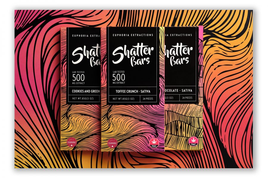 Euphoria Extracts 500MG Toffee Crunch Shatterbar (Sativa)