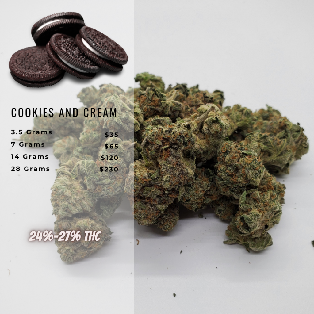 Buy Cookies and Cream AAAA+ (27 THC) Cannabis Online in Canada Local