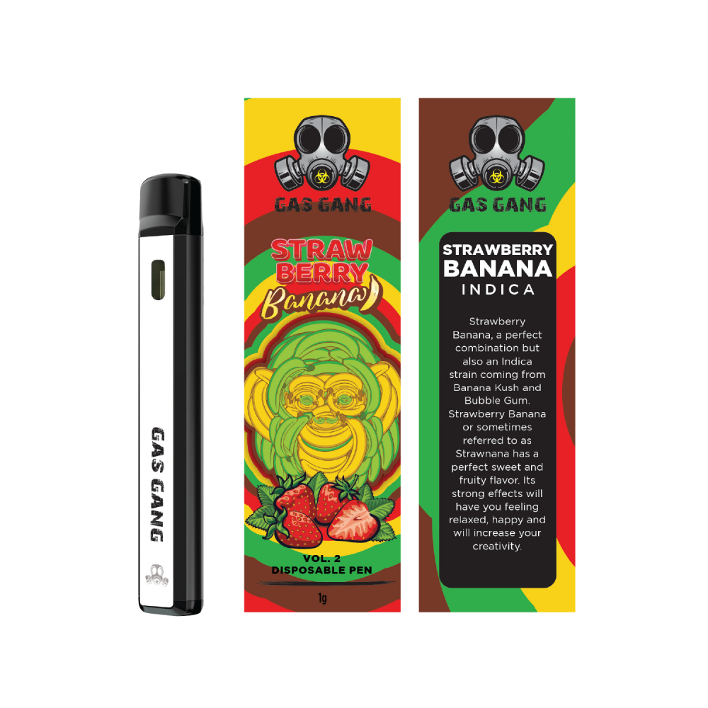 Buy Gas Gang 1 Gram Disposable Vape Pens (40 Flavors) Marijuana Online in Canada Gourmet